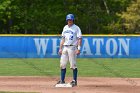 Baseball vs Babson  Wheaton College Baseball vs Babson during Championship game of the NEWMAC Championship hosted by Wheaton. - (Photo by Keith Nordstrom) : Wheaton, baseball, NEWMAC